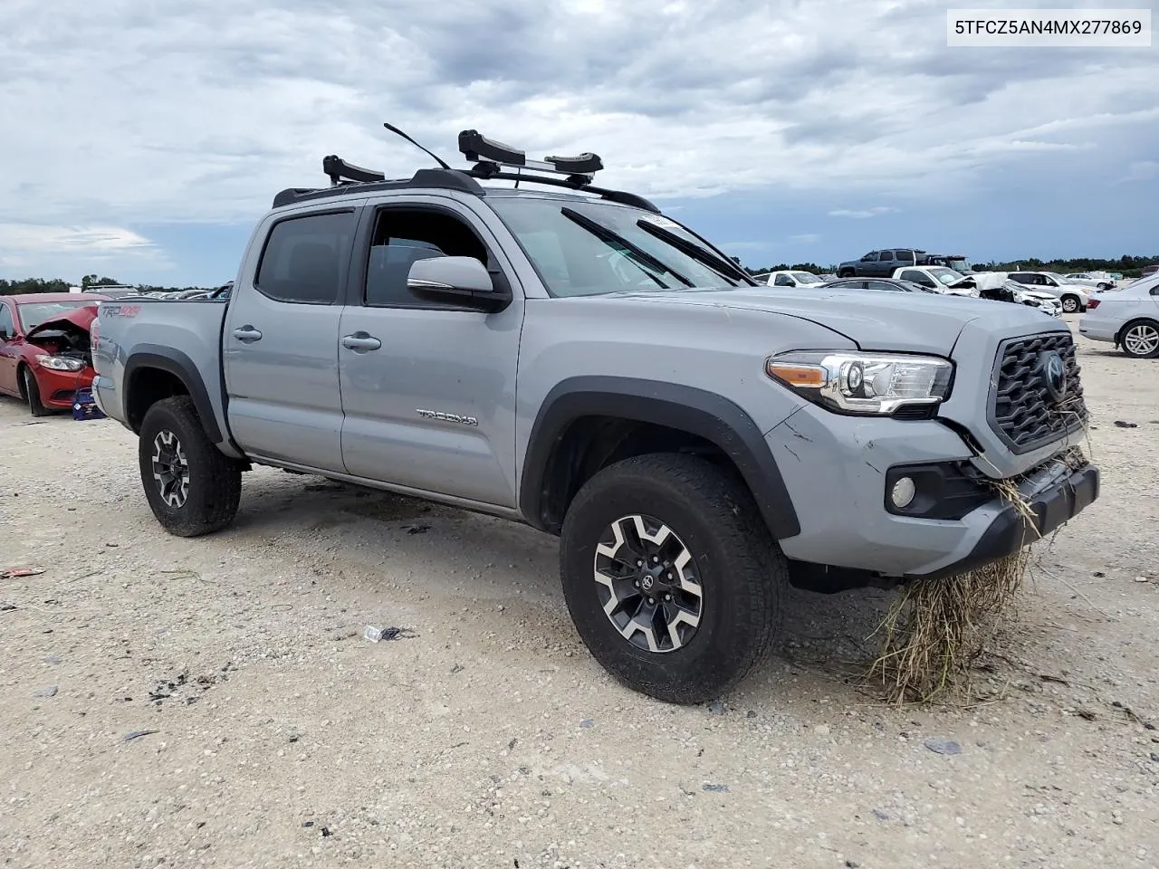 2021 Toyota Tacoma Double Cab VIN: 5TFCZ5AN4MX277869 Lot: 72980714