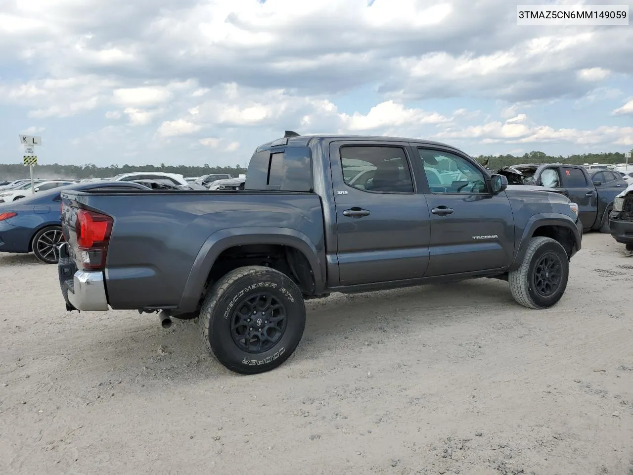 2021 Toyota Tacoma Double Cab VIN: 3TMAZ5CN6MM149059 Lot: 73025834