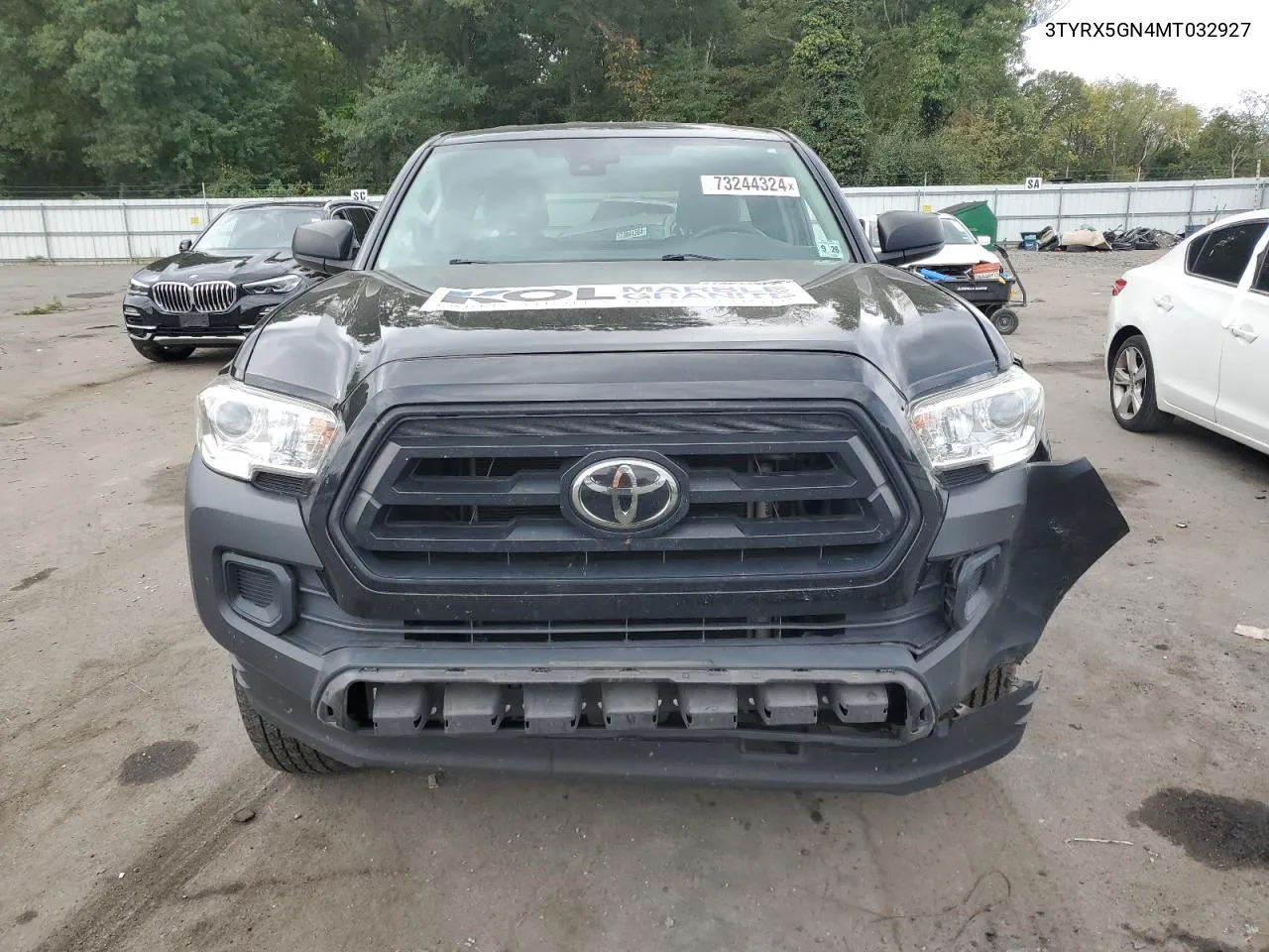 2021 Toyota Tacoma Access Cab VIN: 3TYRX5GN4MT032927 Lot: 73244324