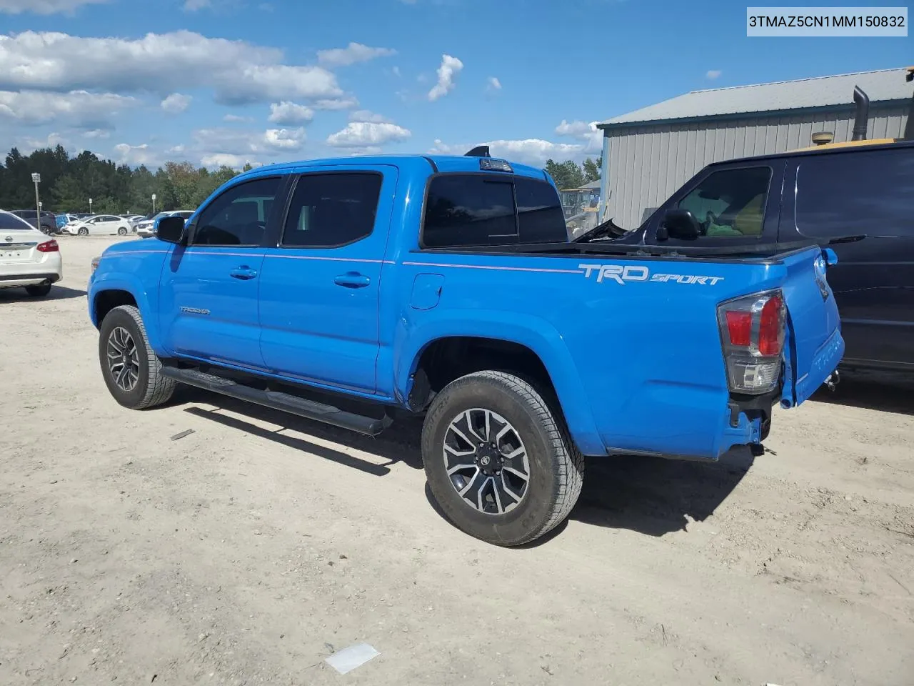 3TMAZ5CN1MM150832 2021 Toyota Tacoma Double Cab