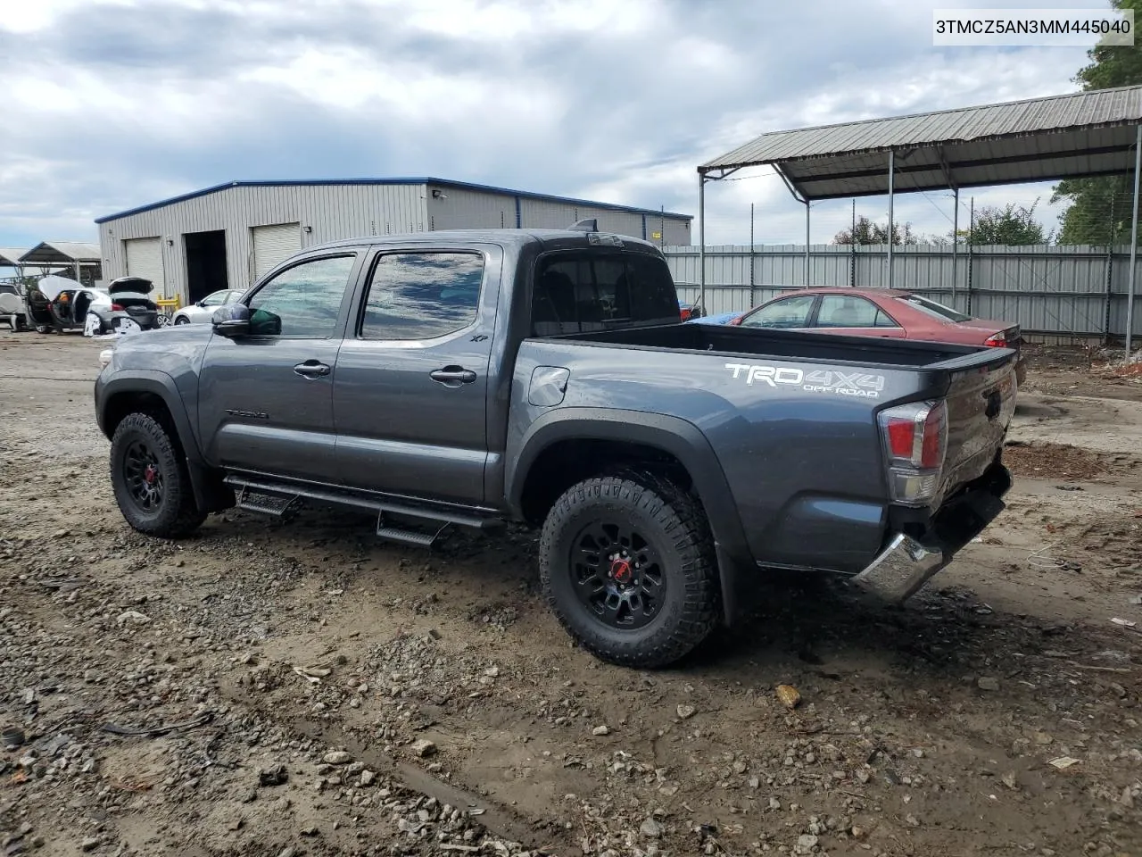 2021 Toyota Tacoma Double Cab VIN: 3TMCZ5AN3MM445040 Lot: 73385584