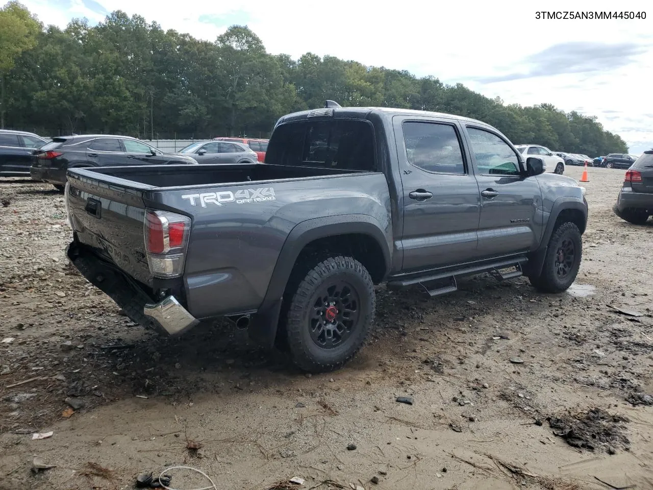 2021 Toyota Tacoma Double Cab VIN: 3TMCZ5AN3MM445040 Lot: 73385584