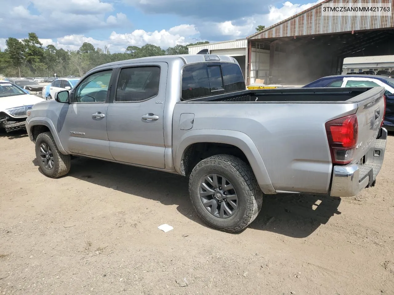 2021 Toyota Tacoma Double Cab VIN: 3TMCZ5AN0MM421763 Lot: 73431174