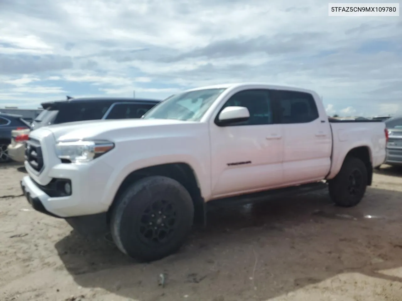 2021 Toyota Tacoma Double Cab VIN: 5TFAZ5CN9MX109780 Lot: 73698654