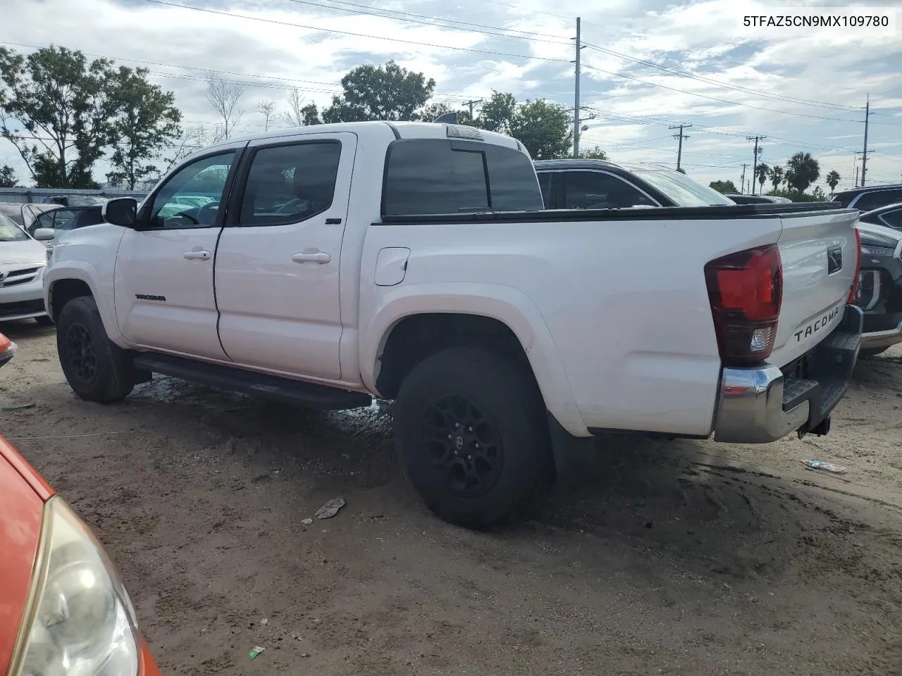 2021 Toyota Tacoma Double Cab VIN: 5TFAZ5CN9MX109780 Lot: 73698654