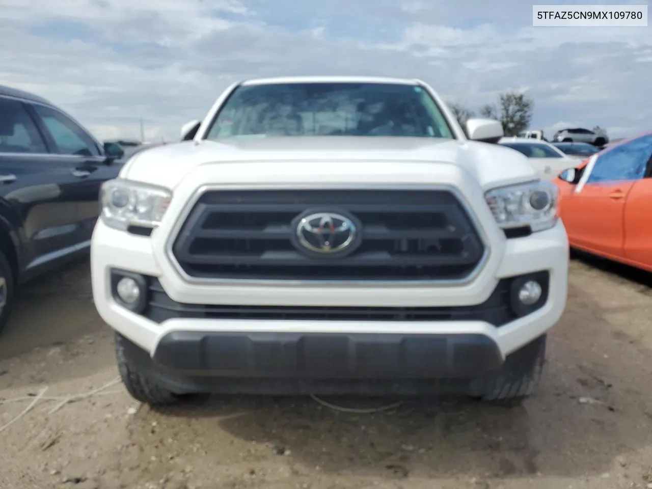 2021 Toyota Tacoma Double Cab VIN: 5TFAZ5CN9MX109780 Lot: 73698654