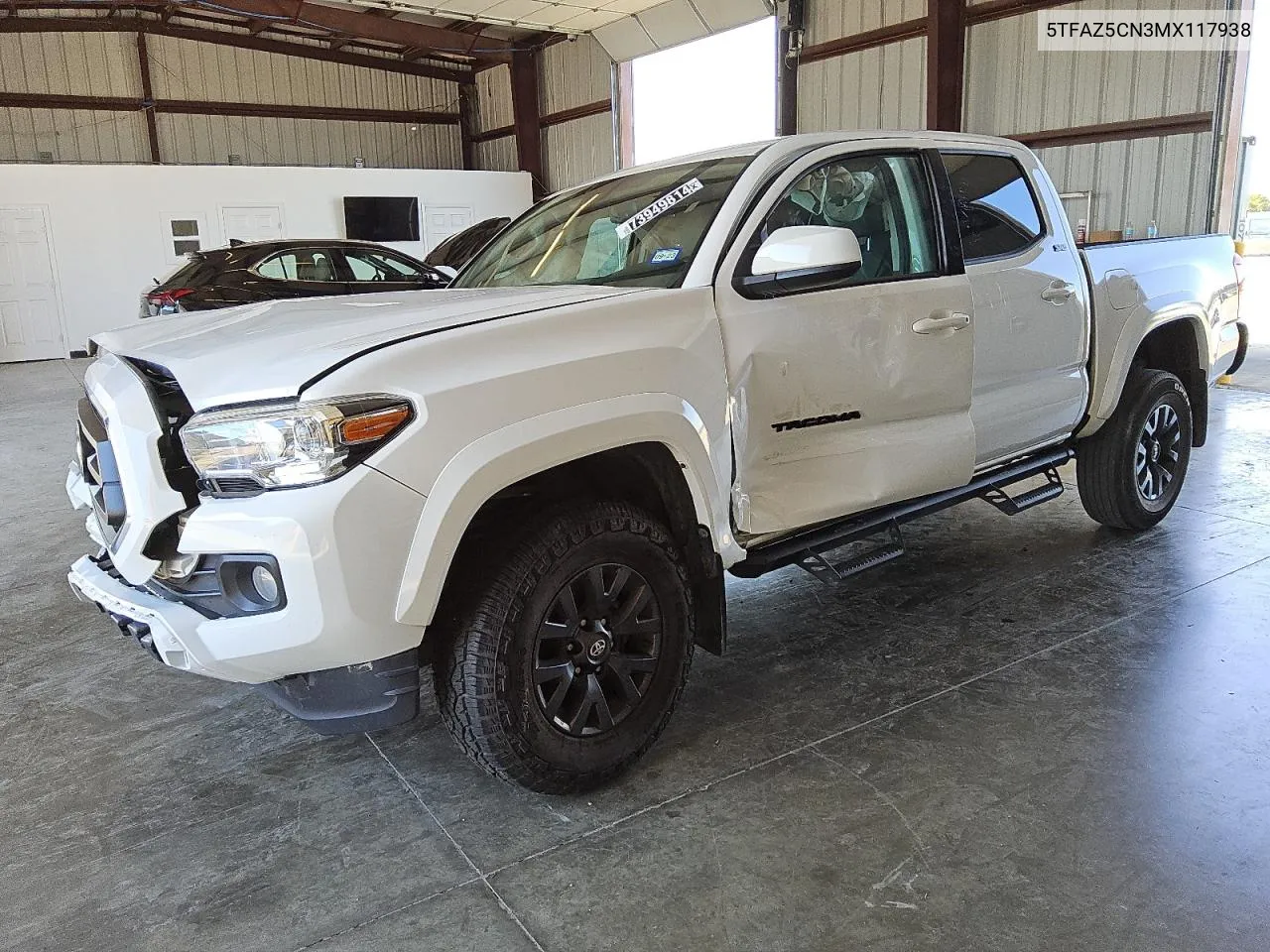 2021 Toyota Tacoma Double Cab VIN: 5TFAZ5CN3MX117938 Lot: 73949814