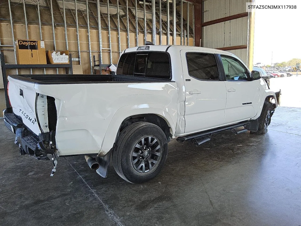 2021 Toyota Tacoma Double Cab VIN: 5TFAZ5CN3MX117938 Lot: 73949814