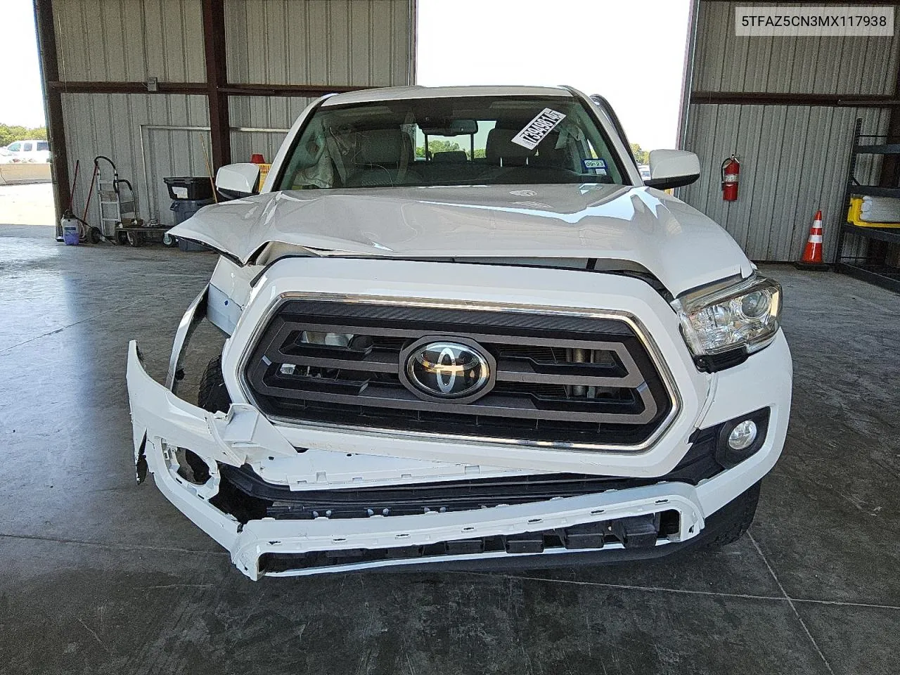 2021 Toyota Tacoma Double Cab VIN: 5TFAZ5CN3MX117938 Lot: 73949814