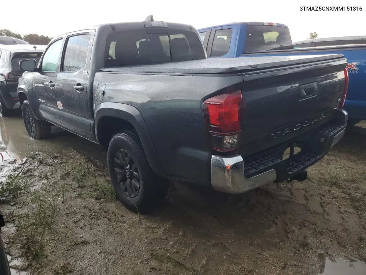 2021 Toyota Tacoma Double Cab VIN: 3TMAZ5CNXMM151316 Lot: 73990204