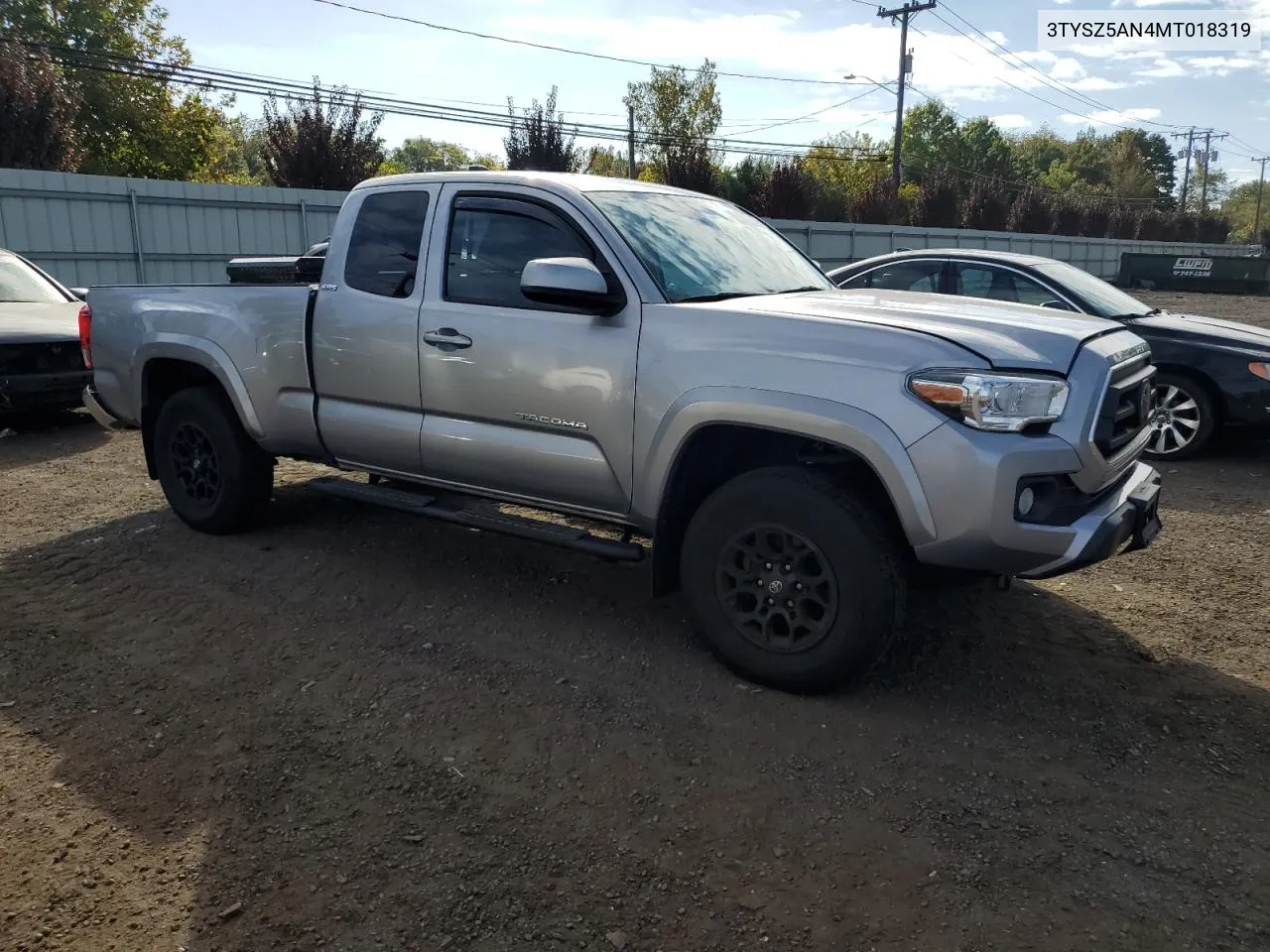 3TYSZ5AN4MT018319 2021 Toyota Tacoma Access Cab