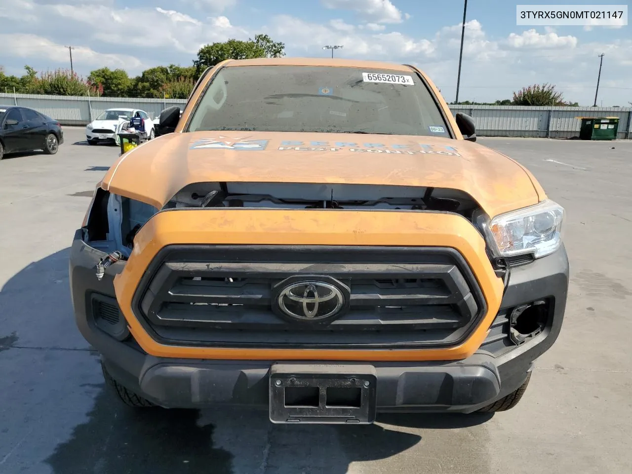 2021 Toyota Tacoma Access Cab VIN: 3TYRX5GN0MT021147 Lot: 74196934