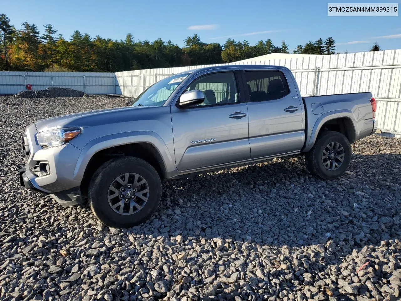 2021 Toyota Tacoma Double Cab VIN: 3TMCZ5AN4MM399315 Lot: 74869154