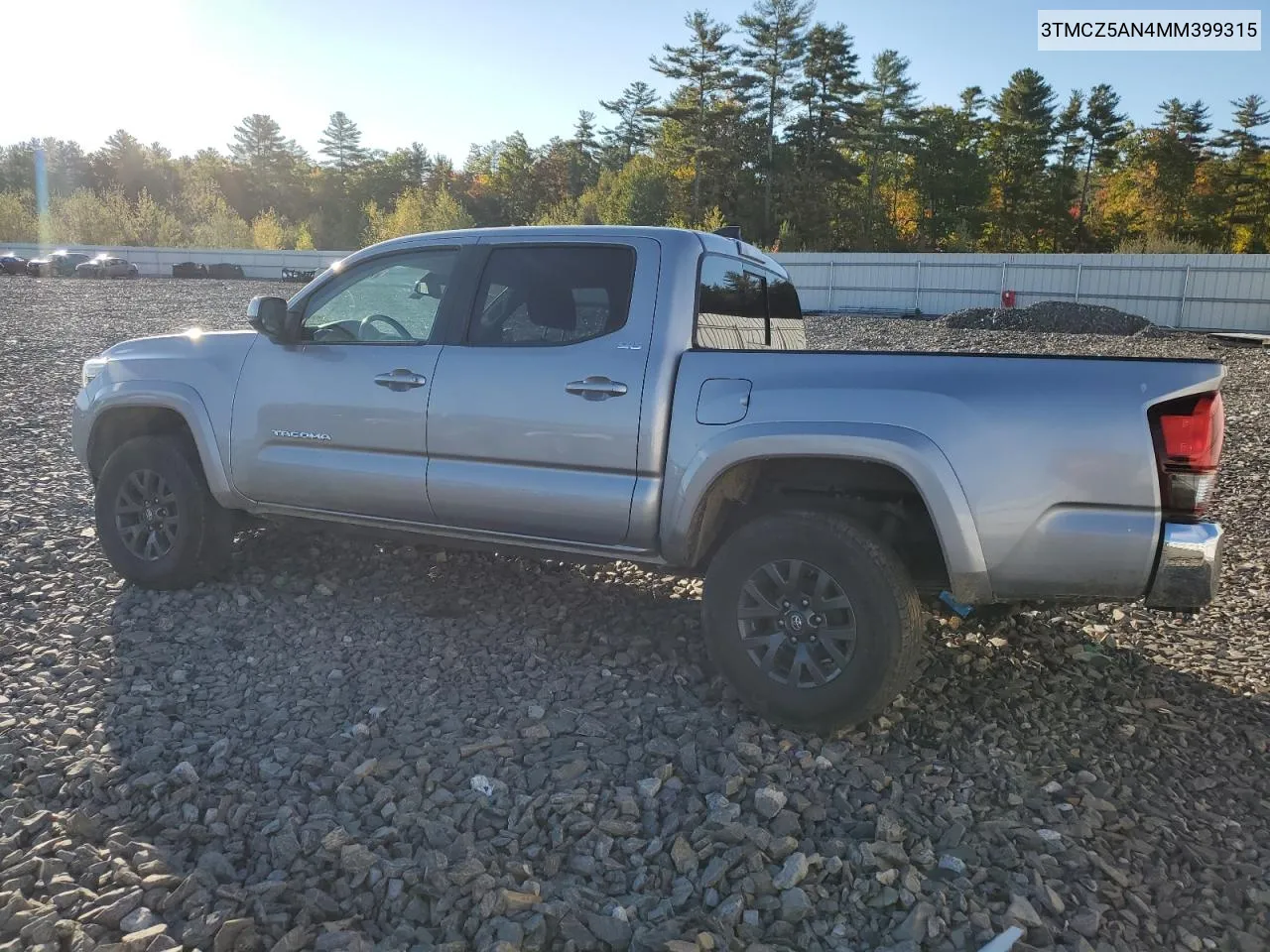 2021 Toyota Tacoma Double Cab VIN: 3TMCZ5AN4MM399315 Lot: 74869154