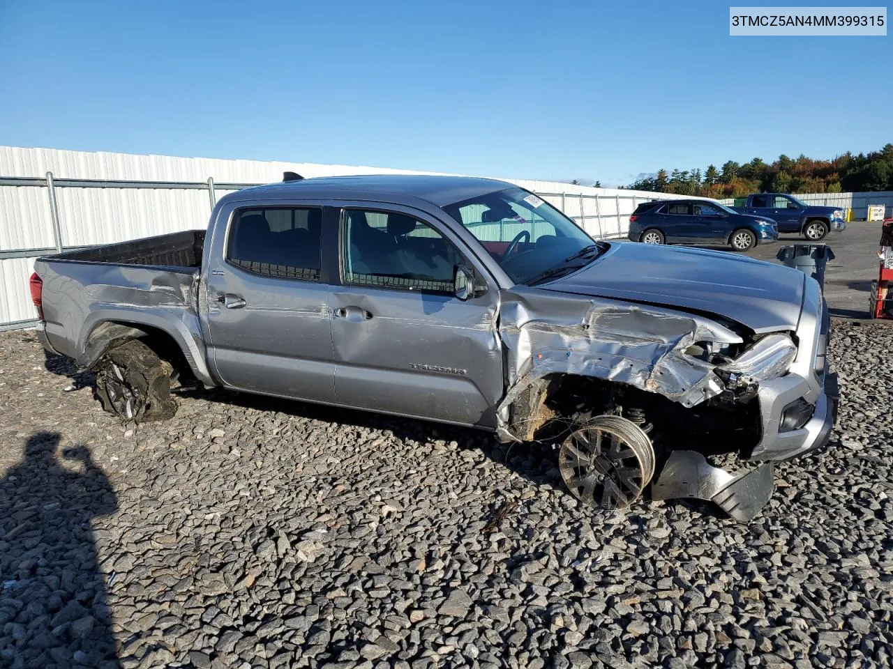 2021 Toyota Tacoma Double Cab VIN: 3TMCZ5AN4MM399315 Lot: 74869154