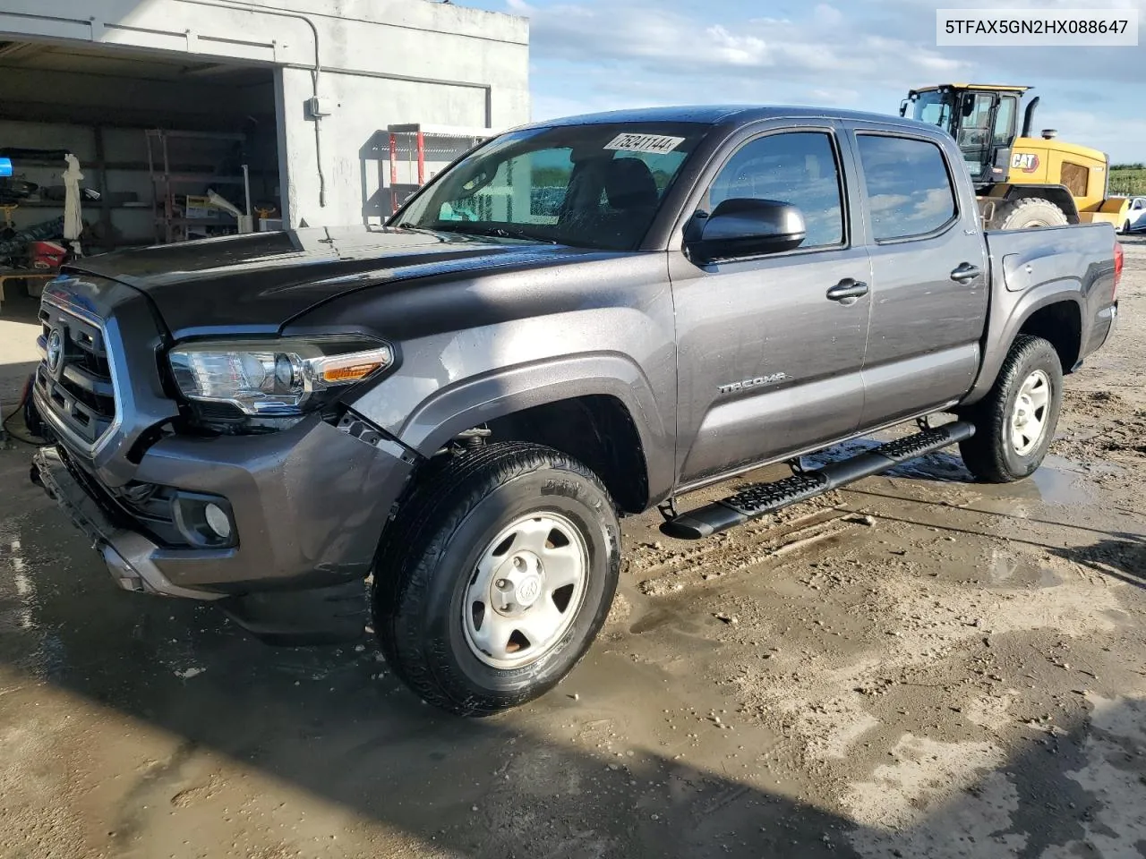 2021 Toyota Tacoma Double Cab VIN: 5TFAX5GN2HX088647 Lot: 75241144