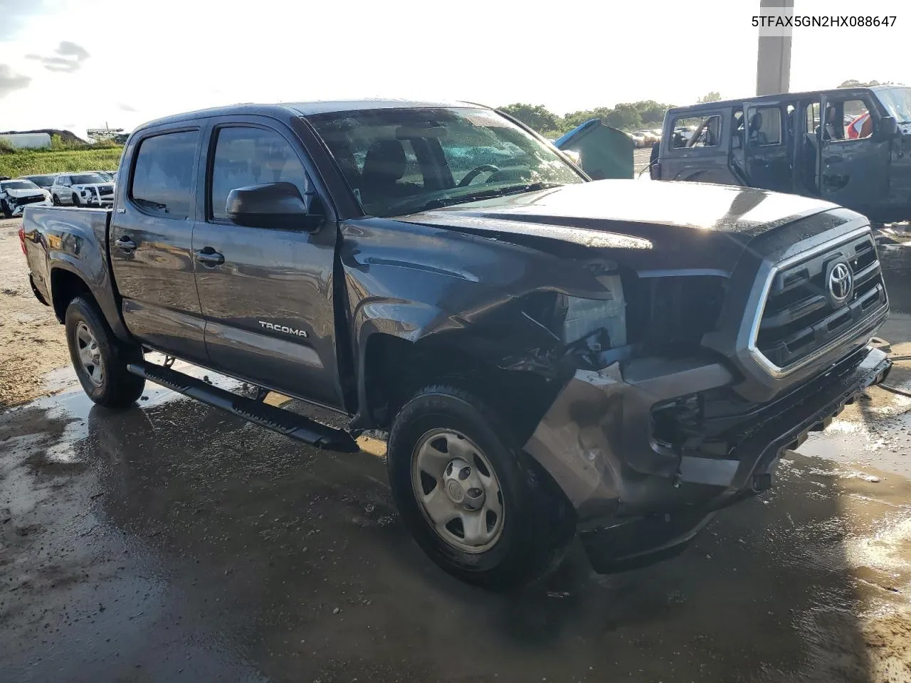 2021 Toyota Tacoma Double Cab VIN: 5TFAX5GN2HX088647 Lot: 75241144