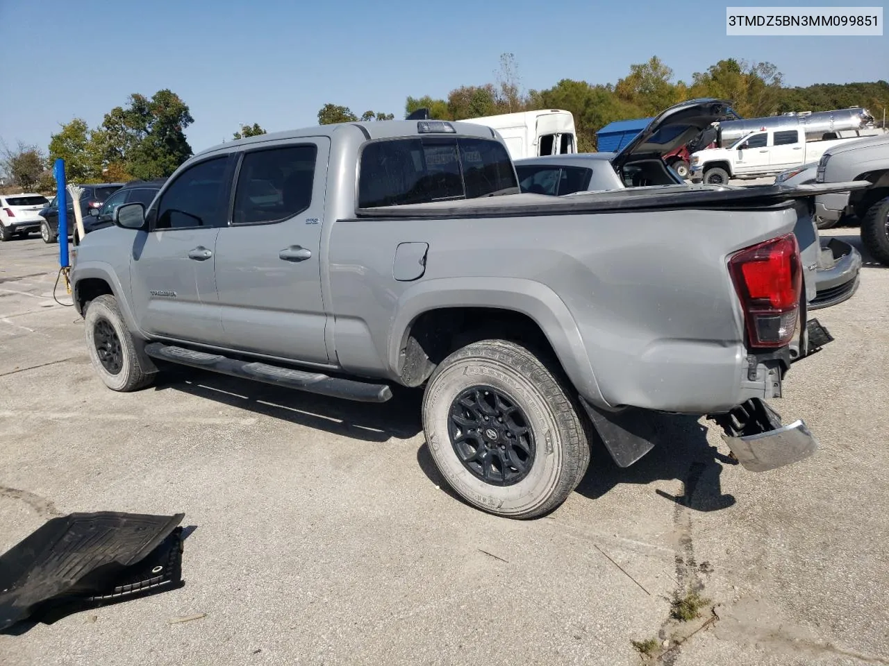 2021 Toyota Tacoma Double Cab VIN: 3TMDZ5BN3MM099851 Lot: 75267364