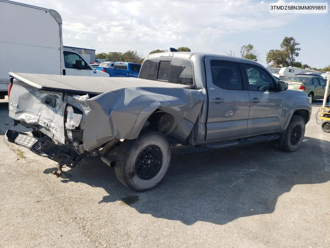 2021 Toyota Tacoma Double Cab VIN: 3TMDZ5BN3MM099851 Lot: 75267364