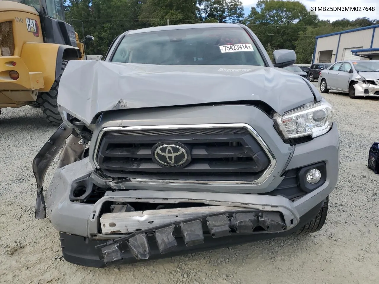 2021 Toyota Tacoma Double Cab VIN: 3TMBZ5DN3MM027648 Lot: 75423914