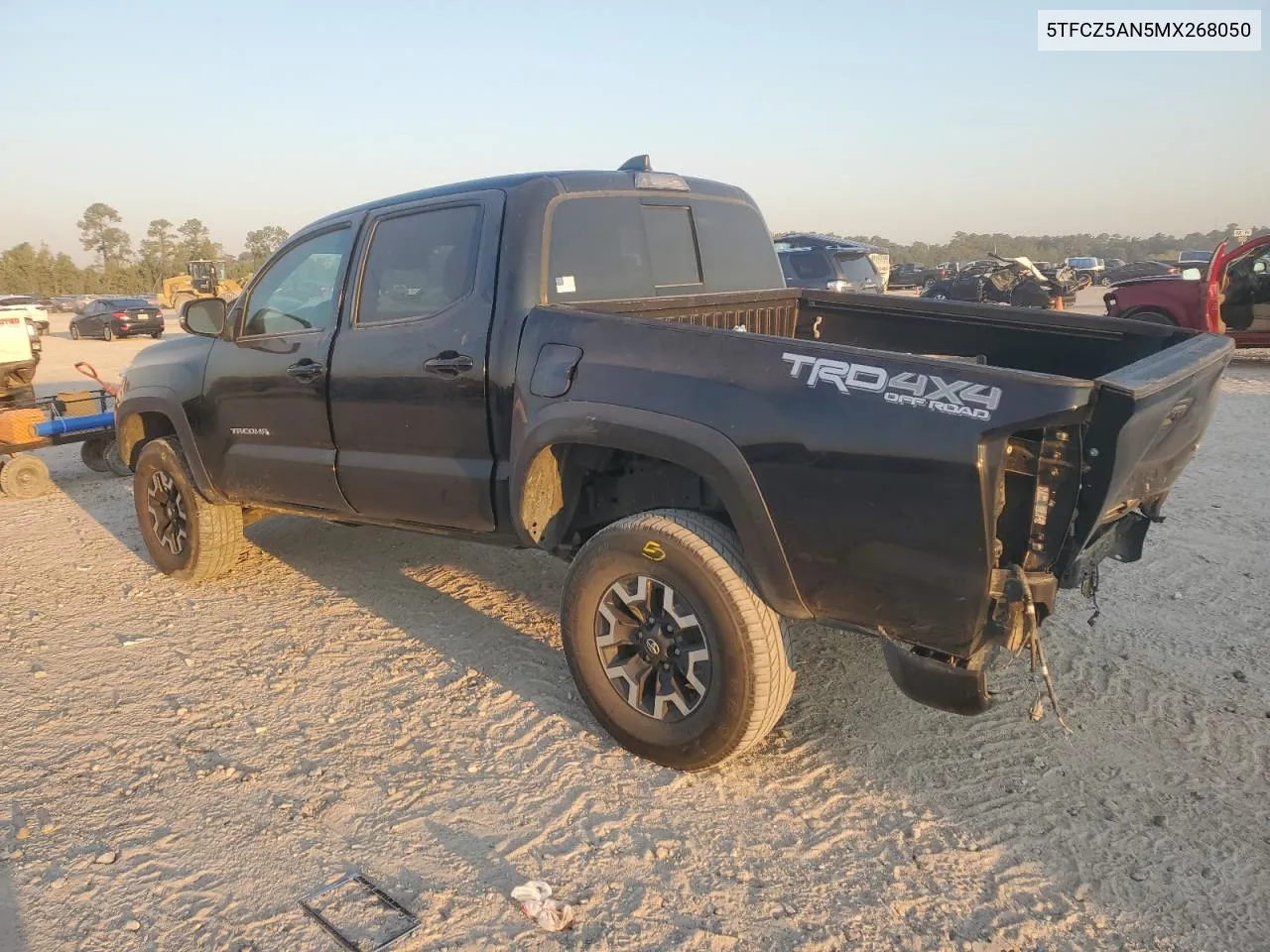 2021 Toyota Tacoma Double Cab VIN: 5TFCZ5AN5MX268050 Lot: 75568614