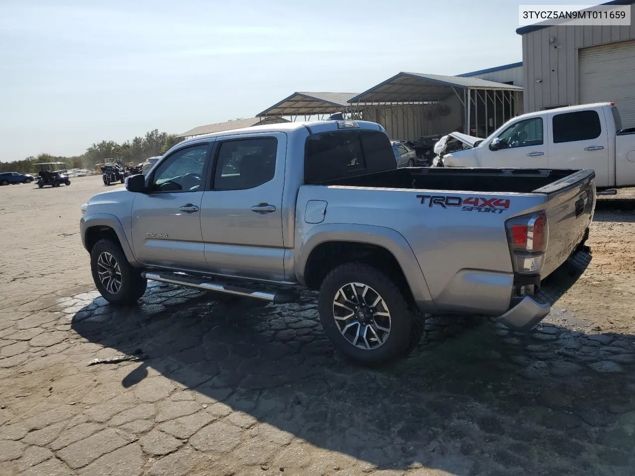 2021 Toyota Tacoma Double Cab VIN: 3TYCZ5AN9MT011659 Lot: 75842124