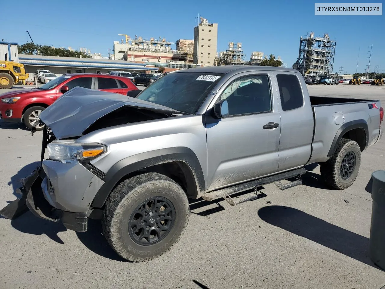 2021 Toyota Tacoma Access Cab VIN: 3TYRX5GN8MT013278 Lot: 76323114