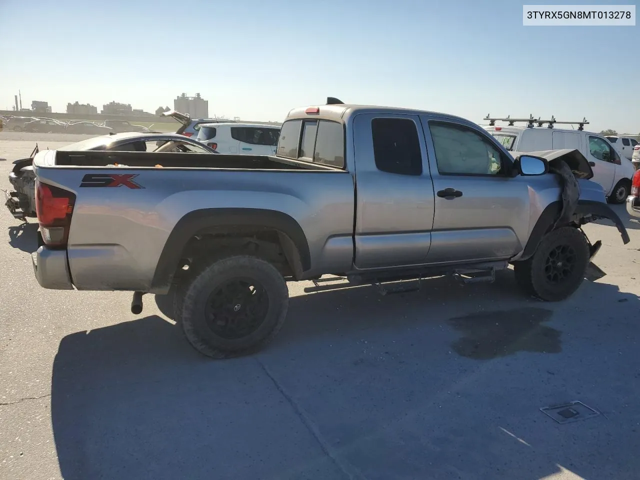 2021 Toyota Tacoma Access Cab VIN: 3TYRX5GN8MT013278 Lot: 76323114