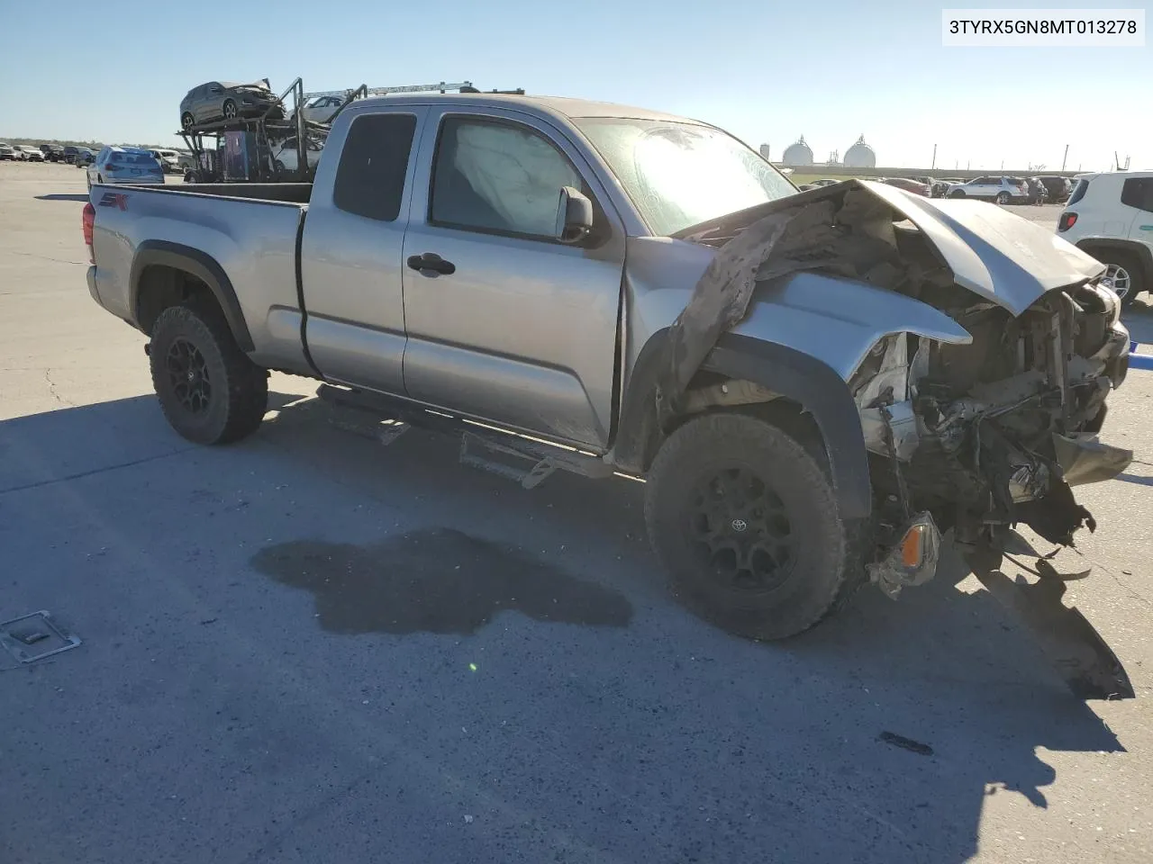 2021 Toyota Tacoma Access Cab VIN: 3TYRX5GN8MT013278 Lot: 76323114