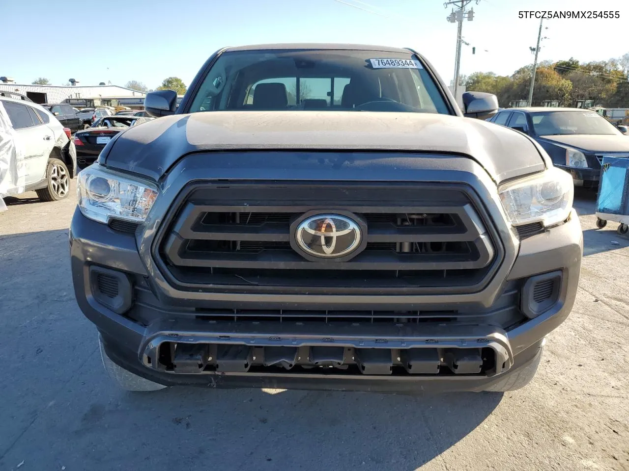 2021 Toyota Tacoma Double Cab VIN: 5TFCZ5AN9MX254555 Lot: 76489344