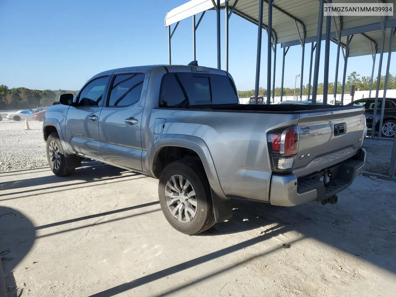 2021 Toyota Tacoma Double Cab VIN: 3TMGZ5AN1MM439934 Lot: 77144694