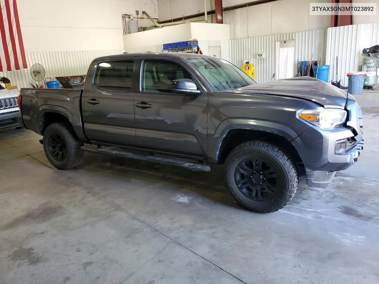 2021 Toyota Tacoma Double Cab VIN: 3TYAX5GN3MT023892 Lot: 77461594