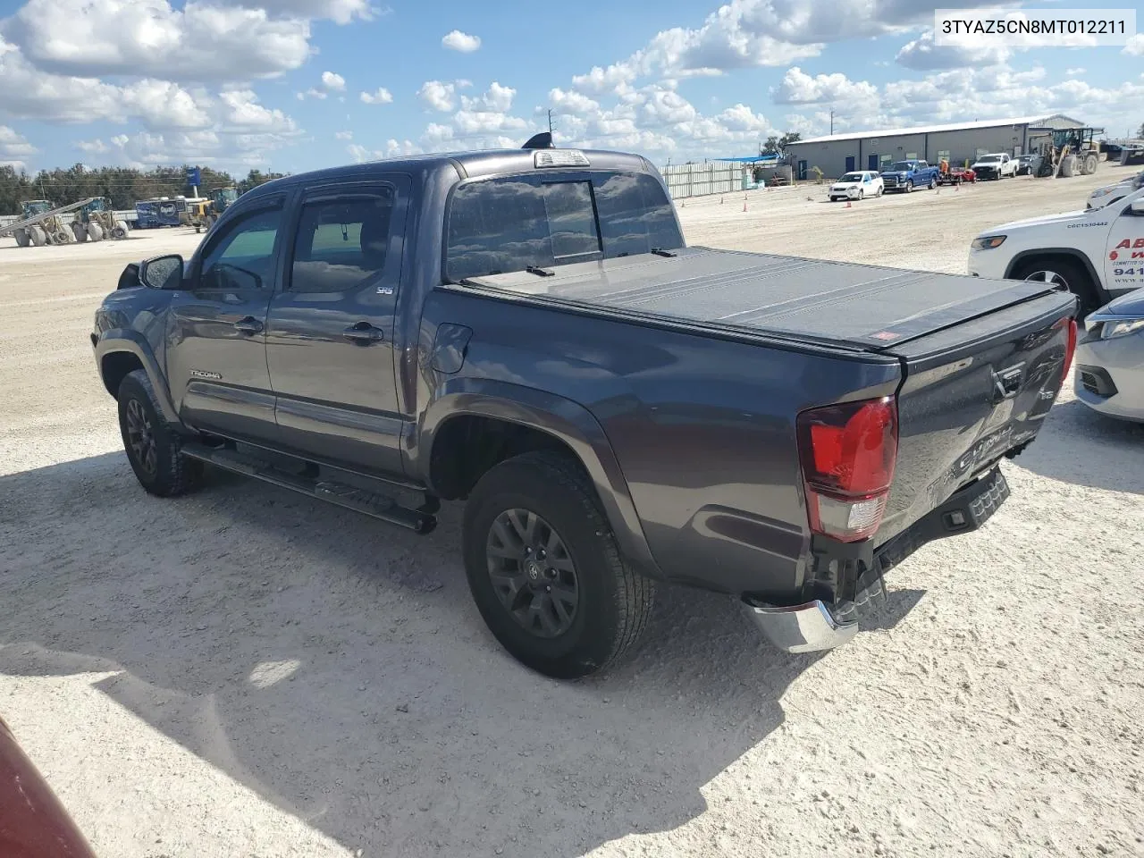 2021 Toyota Tacoma Double Cab VIN: 3TYAZ5CN8MT012211 Lot: 77746894