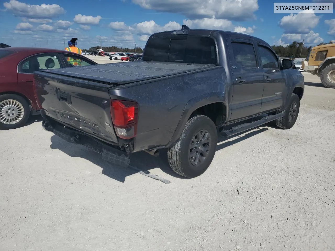 2021 Toyota Tacoma Double Cab VIN: 3TYAZ5CN8MT012211 Lot: 77746894