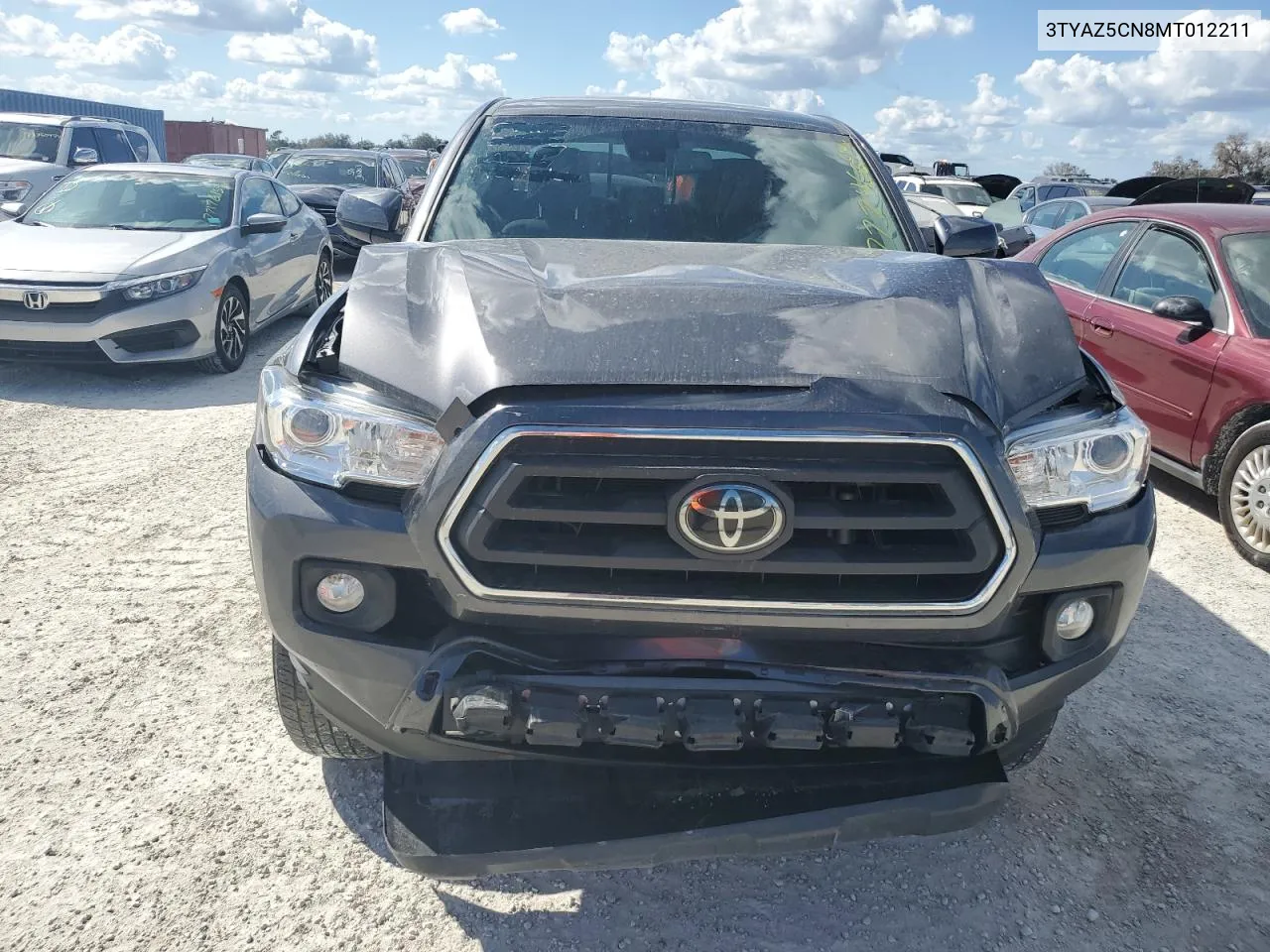 2021 Toyota Tacoma Double Cab VIN: 3TYAZ5CN8MT012211 Lot: 77746894