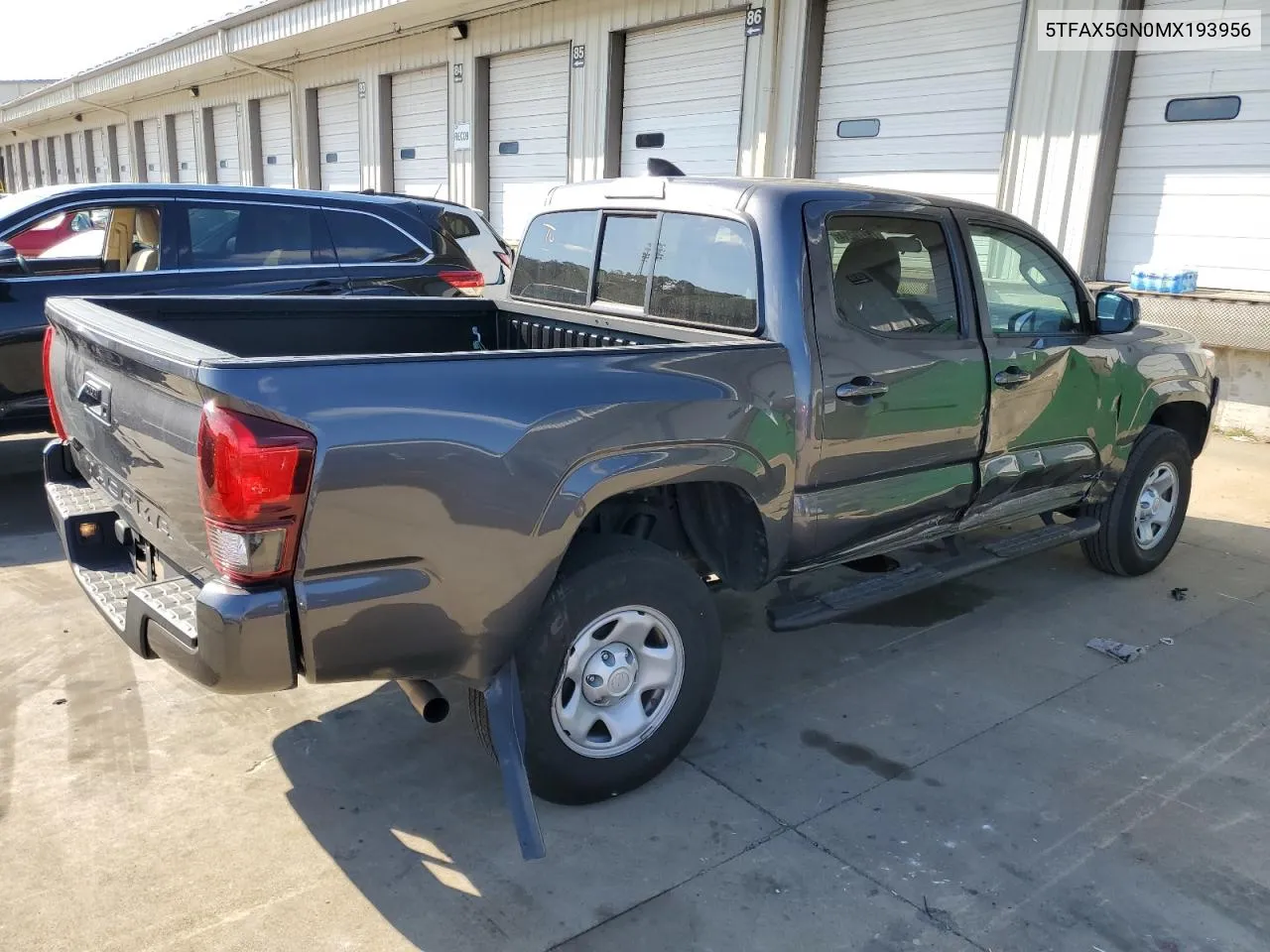 2021 Toyota Tacoma Double Cab VIN: 5TFAX5GN0MX193956 Lot: 78279214