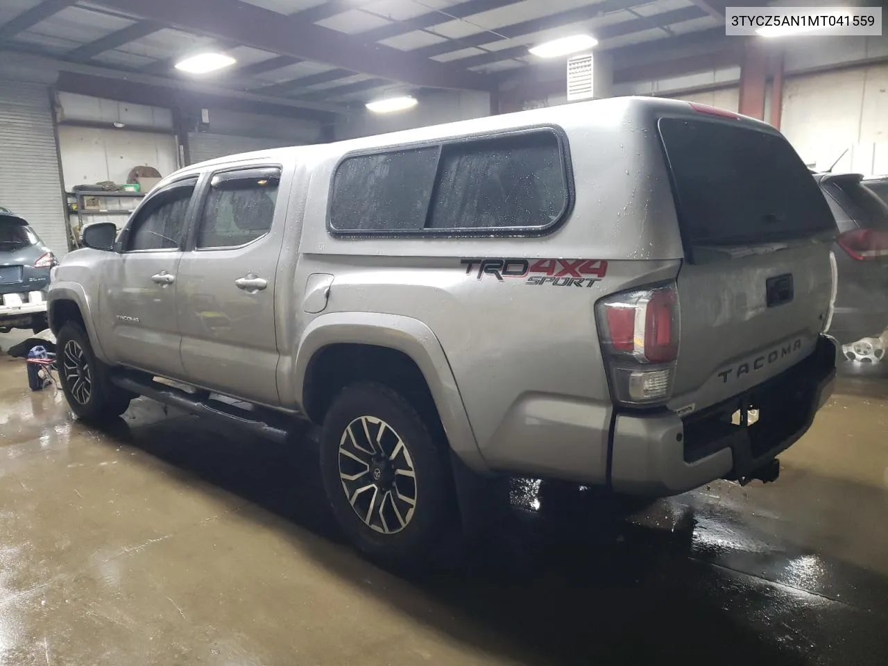 2021 Toyota Tacoma Double Cab VIN: 3TYCZ5AN1MT041559 Lot: 78390184