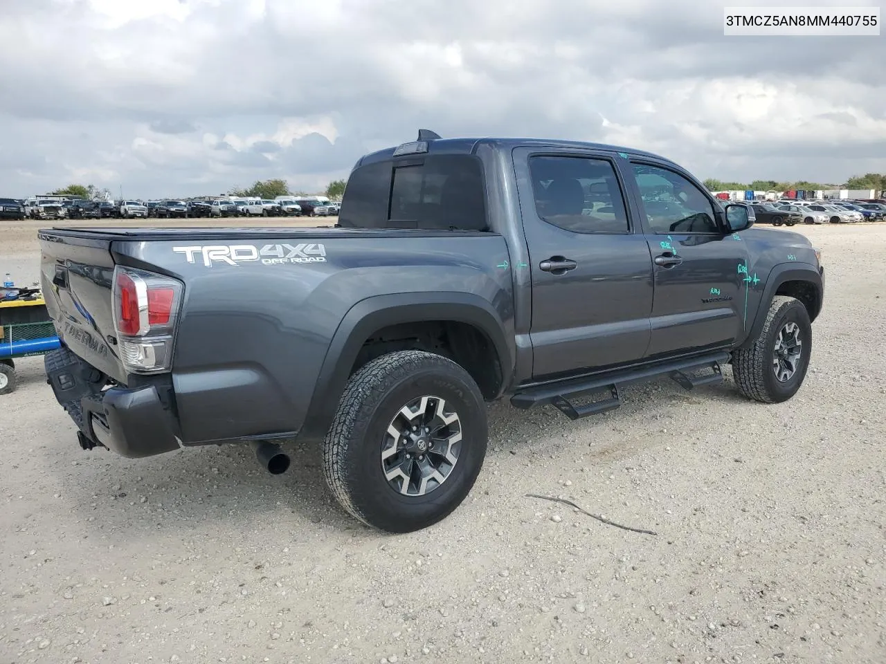 2021 Toyota Tacoma Double Cab VIN: 3TMCZ5AN8MM440755 Lot: 79126374