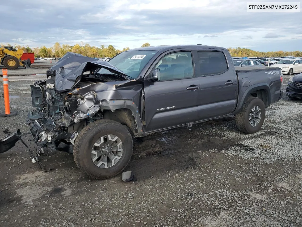 2021 Toyota Tacoma Double Cab VIN: 5TFCZ5AN7MX272245 Lot: 79414814