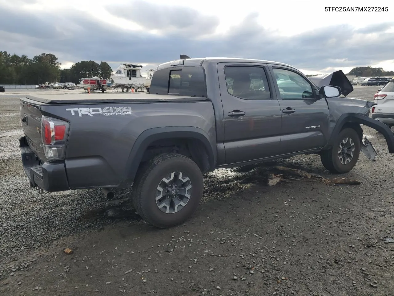 2021 Toyota Tacoma Double Cab VIN: 5TFCZ5AN7MX272245 Lot: 79414814