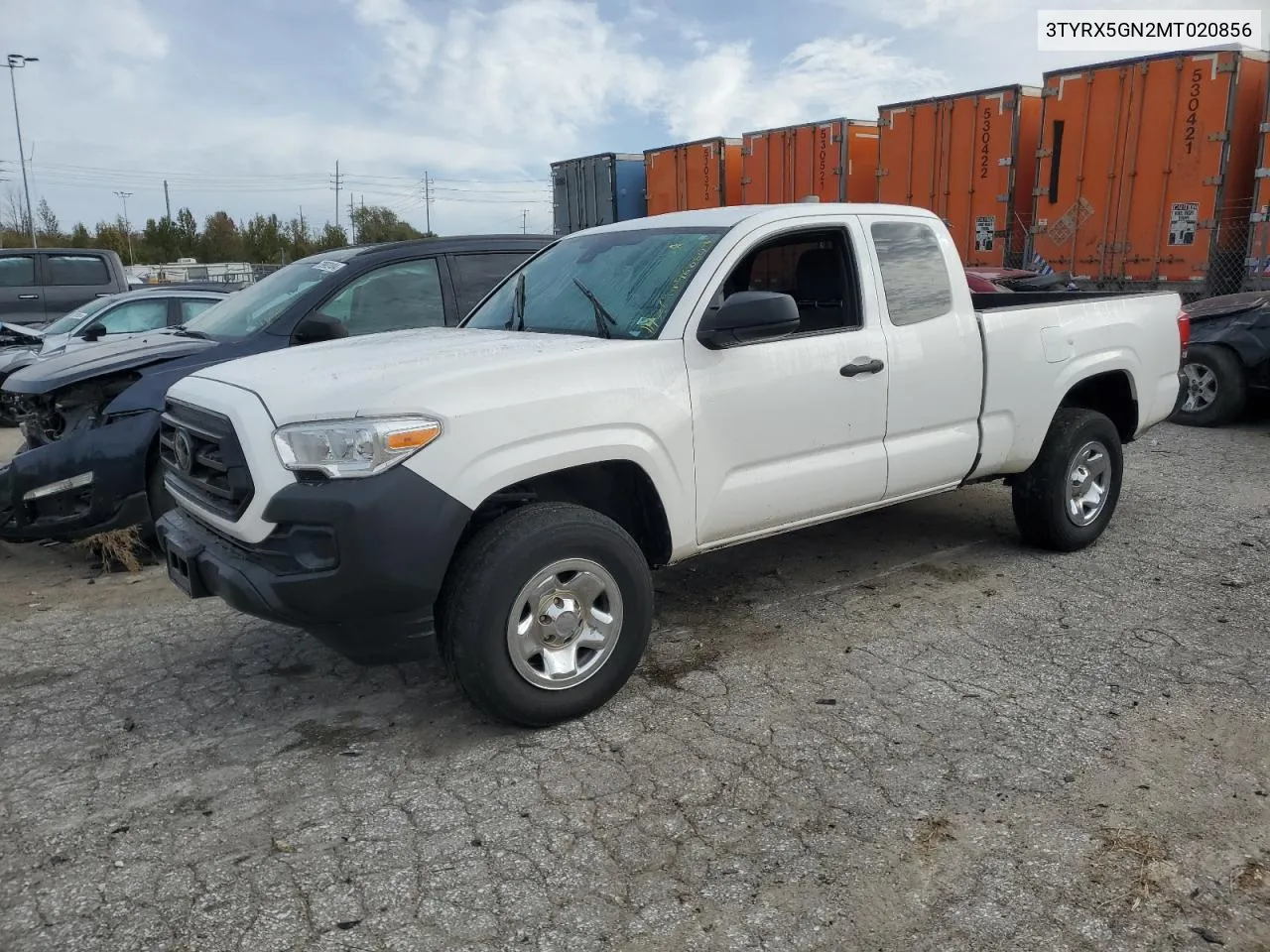 2021 Toyota Tacoma Access Cab VIN: 3TYRX5GN2MT020856 Lot: 79896084