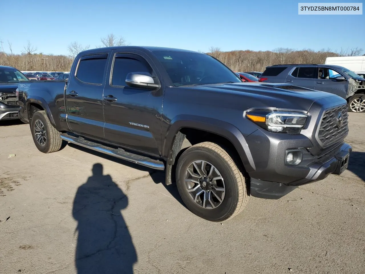 2021 Toyota Tacoma Double Cab VIN: 3TYDZ5BN8MT000784 Lot: 80263204