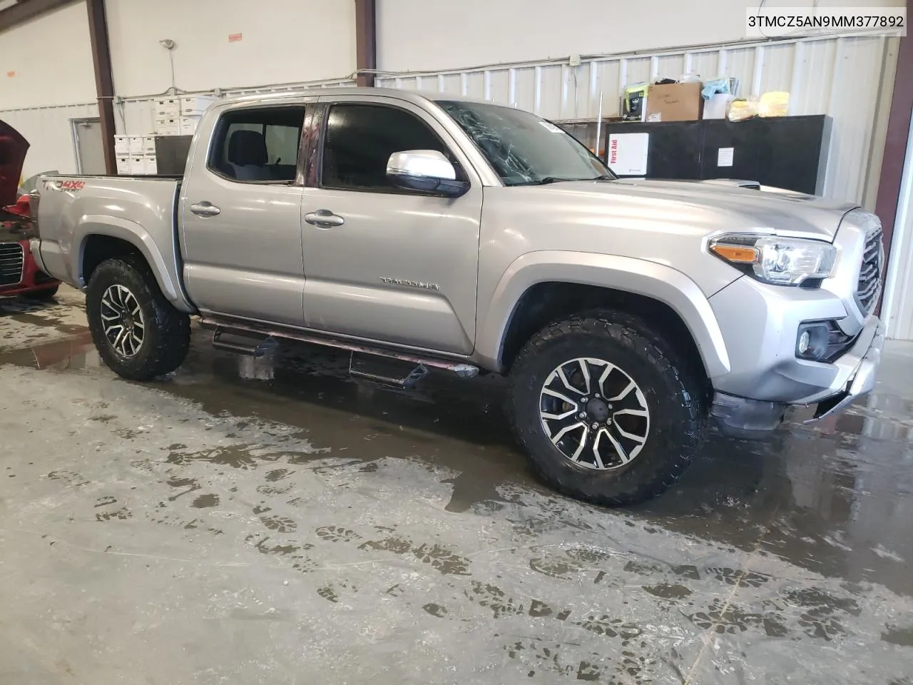 2021 Toyota Tacoma Double Cab VIN: 3TMCZ5AN9MM377892 Lot: 80643904