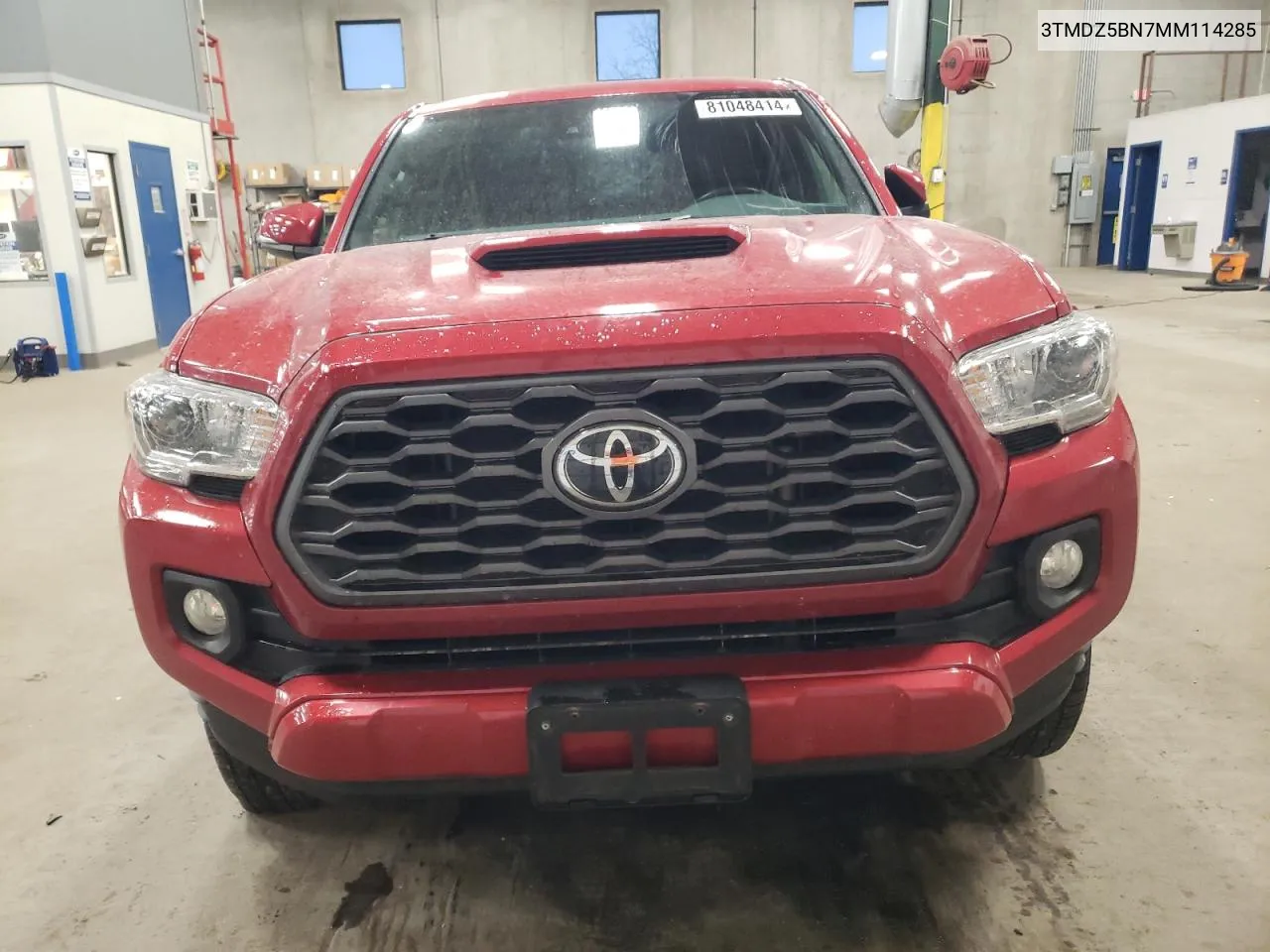 2021 Toyota Tacoma Double Cab VIN: 3TMDZ5BN7MM114285 Lot: 81048414