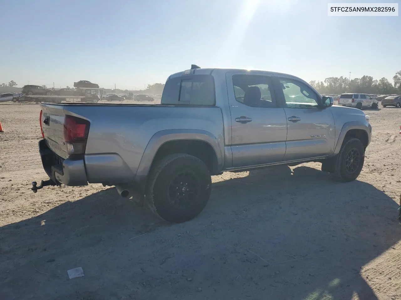 2021 Toyota Tacoma Double Cab VIN: 5TFCZ5AN9MX282596 Lot: 81055404