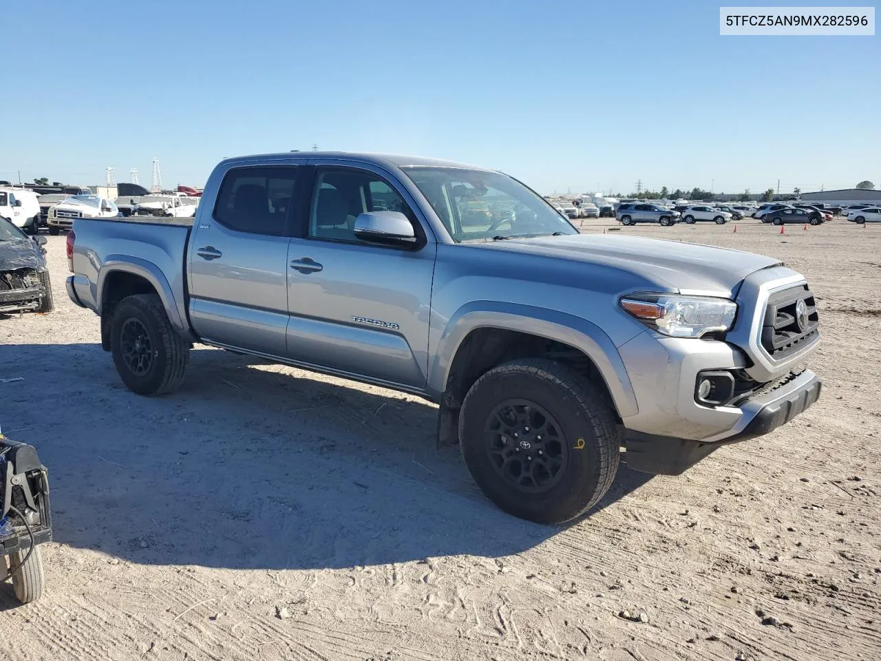 2021 Toyota Tacoma Double Cab VIN: 5TFCZ5AN9MX282596 Lot: 81055404