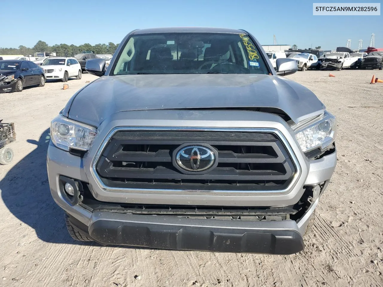 2021 Toyota Tacoma Double Cab VIN: 5TFCZ5AN9MX282596 Lot: 81055404