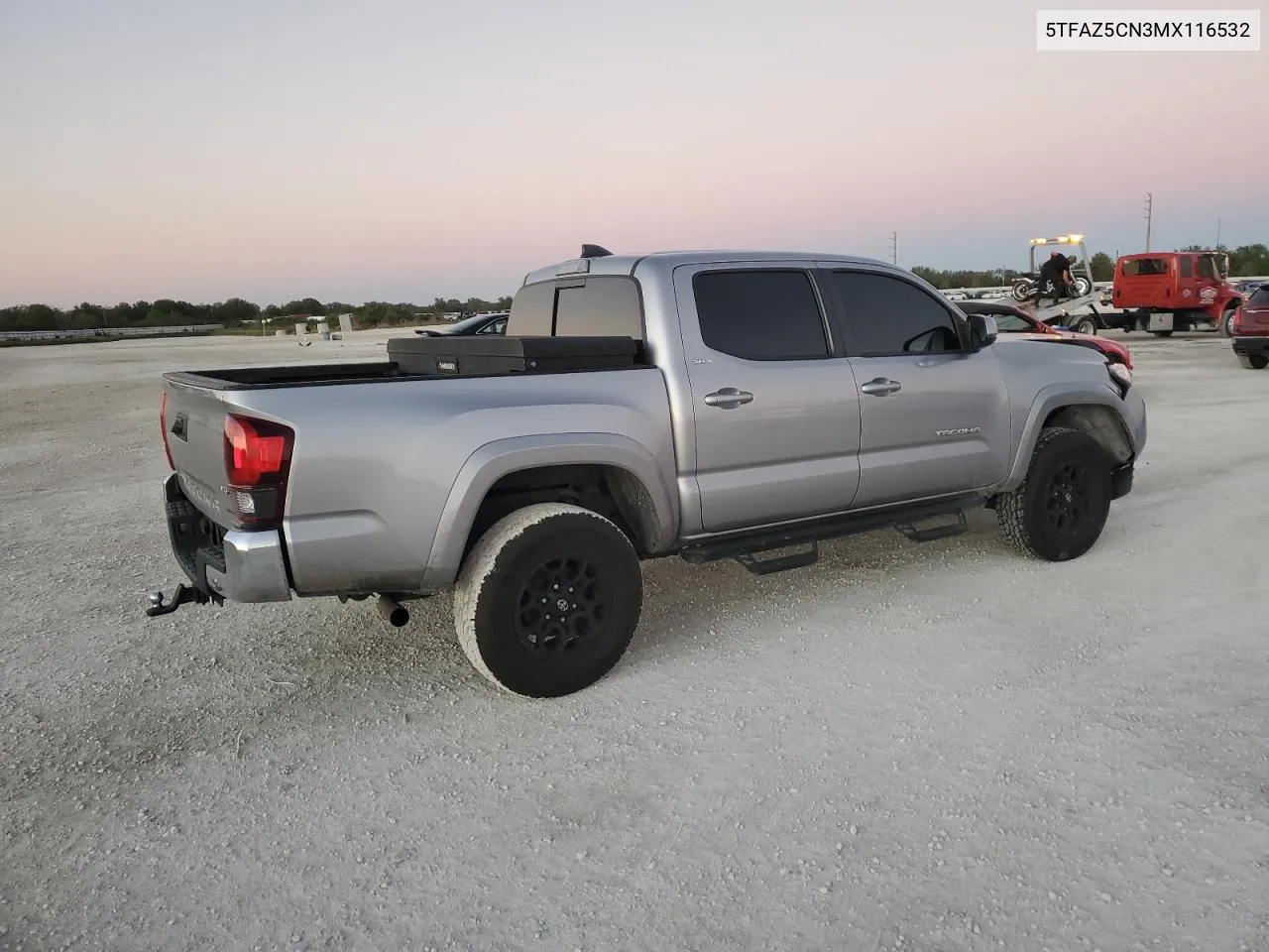 2021 Toyota Tacoma Double Cab VIN: 5TFAZ5CN3MX116532 Lot: 81158804