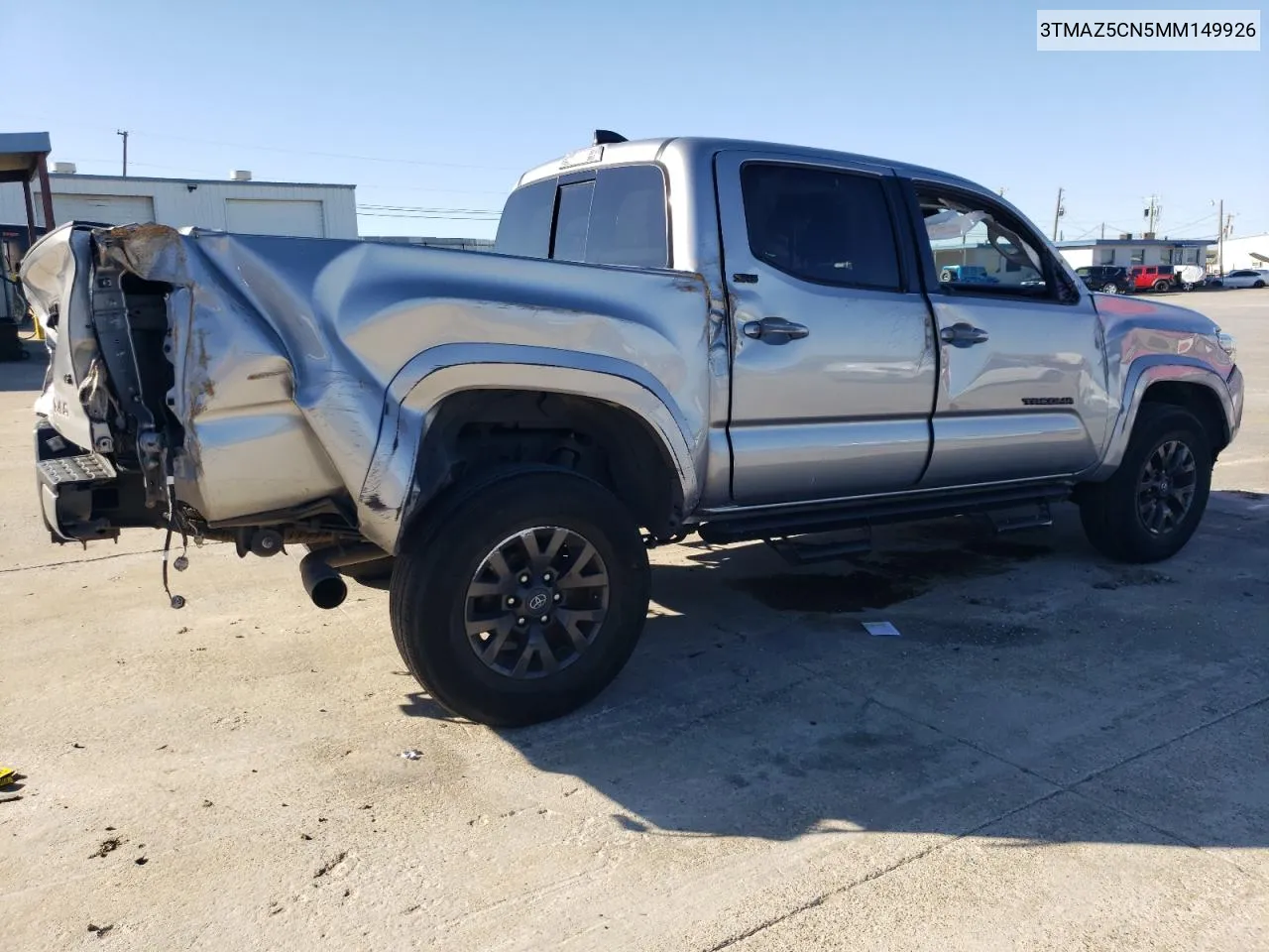 2021 Toyota Tacoma Double Cab VIN: 3TMAZ5CN5MM149926 Lot: 81187054