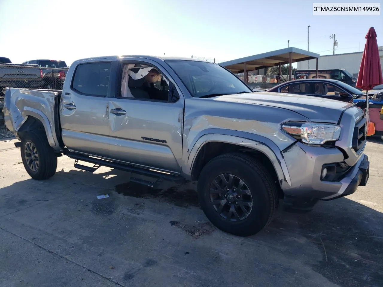 2021 Toyota Tacoma Double Cab VIN: 3TMAZ5CN5MM149926 Lot: 81187054